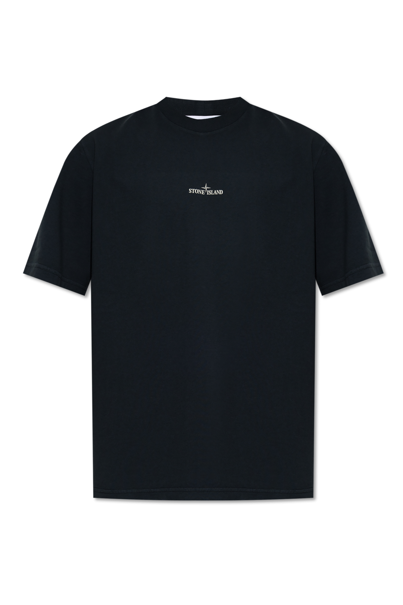 Stone Island T-shirt with logo | Men's Clothing | Vitkac